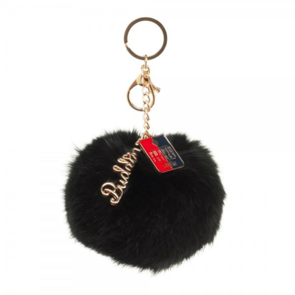 SUICIDE SQUAD スーサイドスクワッド (ジョーカー 生誕 80周年 ) - Puddin Furry Pom Pom Handbag Charm / キーホルダー - PGS